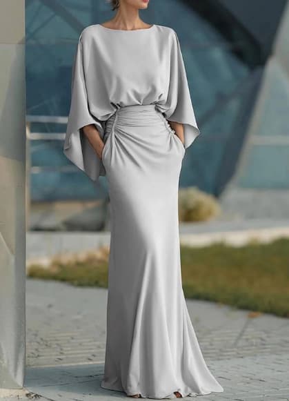 Chic Sommerkjole i Tencel — billede 1